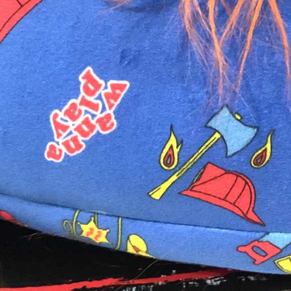 Chucky “Good Guys” Plush Slippers | Horror Movie House Shoes | Unisex Size 9/10 - Picture 7 of 16